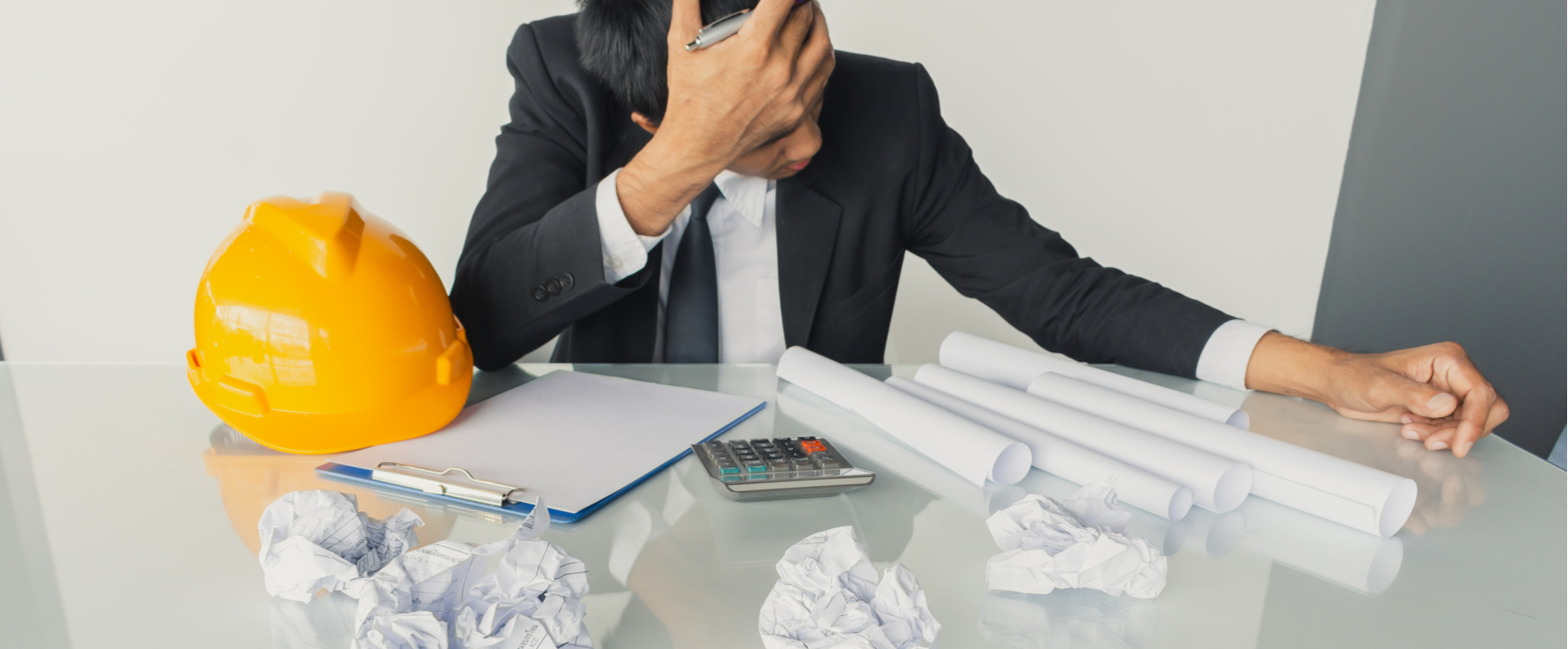 frustrated engineer consultant