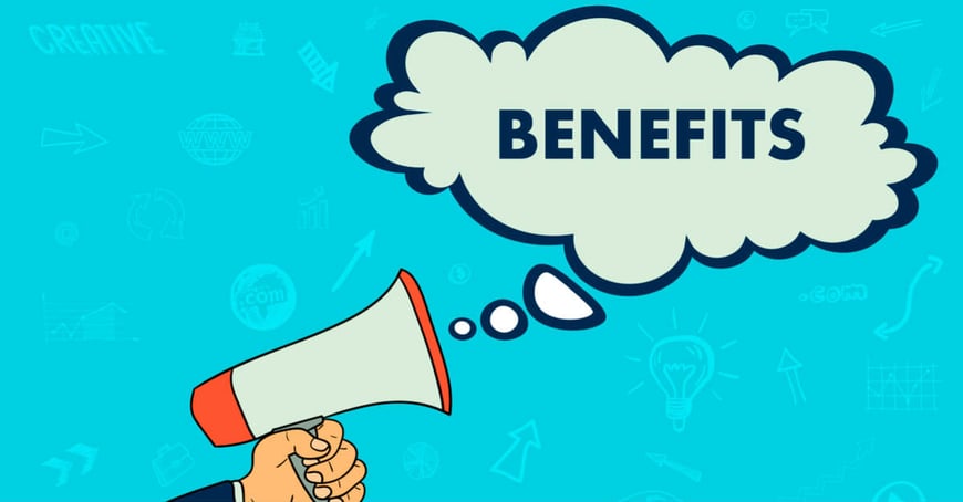 What are the main benefits of a 5S program?