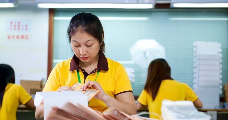 chinese factory worker