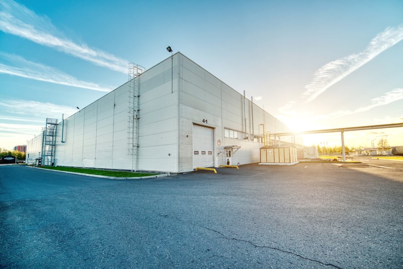 outside of a factory