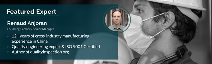 COVID-19 Manufacturing Consultation Featured Expert - Renaud Anjoran