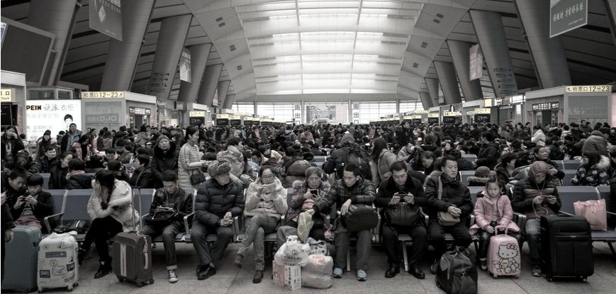 Spring Festival Chunyun Travelers